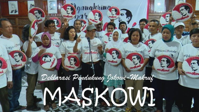Pendukung Jokowi – Makruf Deklarasikan MASKOWI