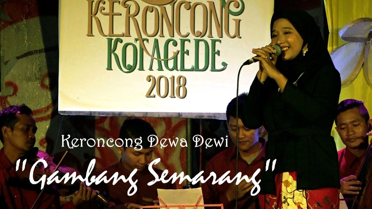 Gambang Semarang - Sundari Soekotjo Cover Keroncong Dewa Dewi