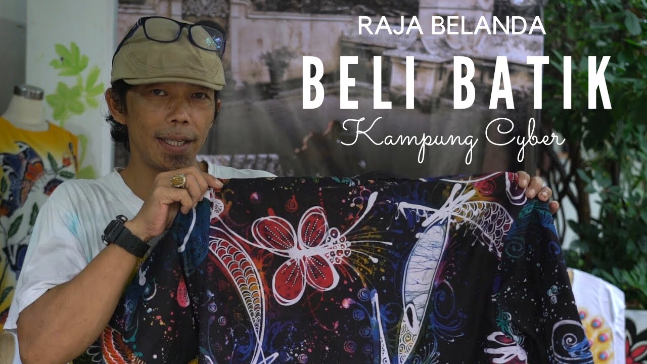 Ini Dia Batik Kampung Cyber yang Dibeli Raja Belanda