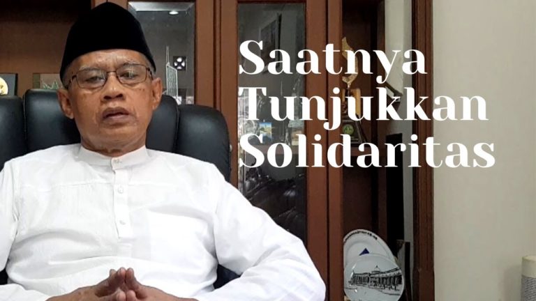 Saatnya Menunjukkan Solidaritas di Tengah Pandemi Corona