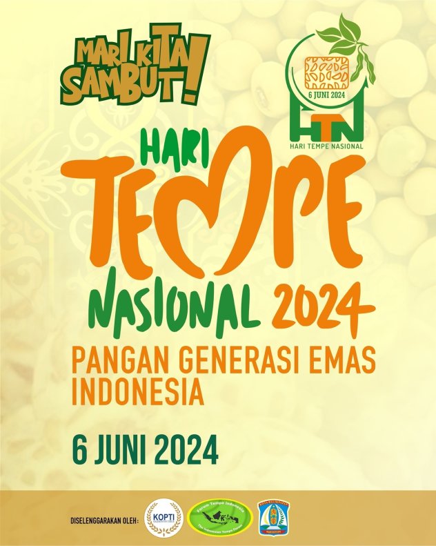 Jelang Hari Tempe, 6 Juni 2024 | Tempe Persembahan dari Indonesia untuk Dunia