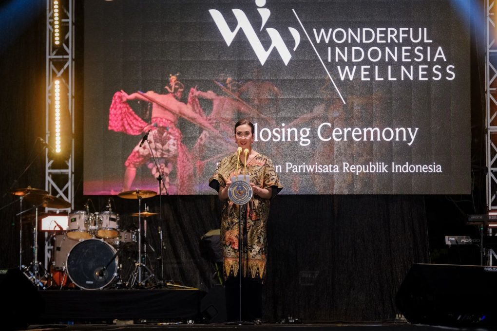 Menteri Pariwisata Widiyanti Putri Wardhana menutup rangkaian acara "Wonderful Indonesia Wellness 2025" di Asram Edupark, Sleman, Yogyakarta, Minggu (30/11/2025).